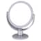Home Details Dual Sided 10X Magnification Rubberized Vanity Mirror